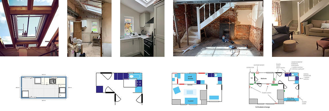 renovation projects incomplete and finished