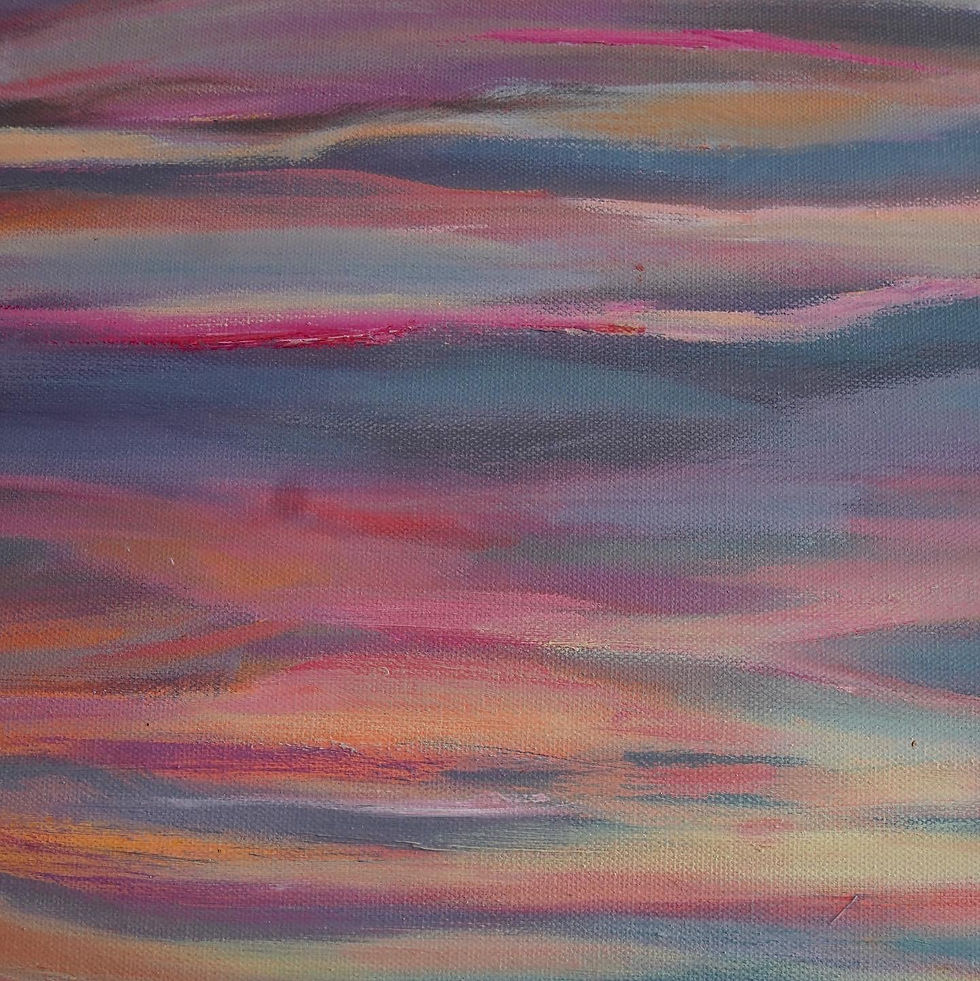 Thumbnail: SOLD - "Santa Teresa Sunset II" (2023) - 60 x 48'' Original Painting