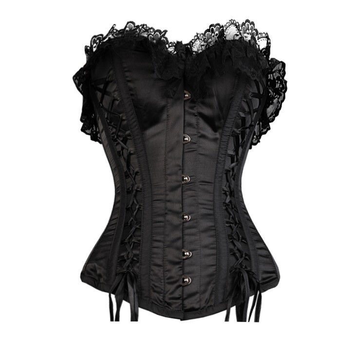 Black Ribbon Corset
