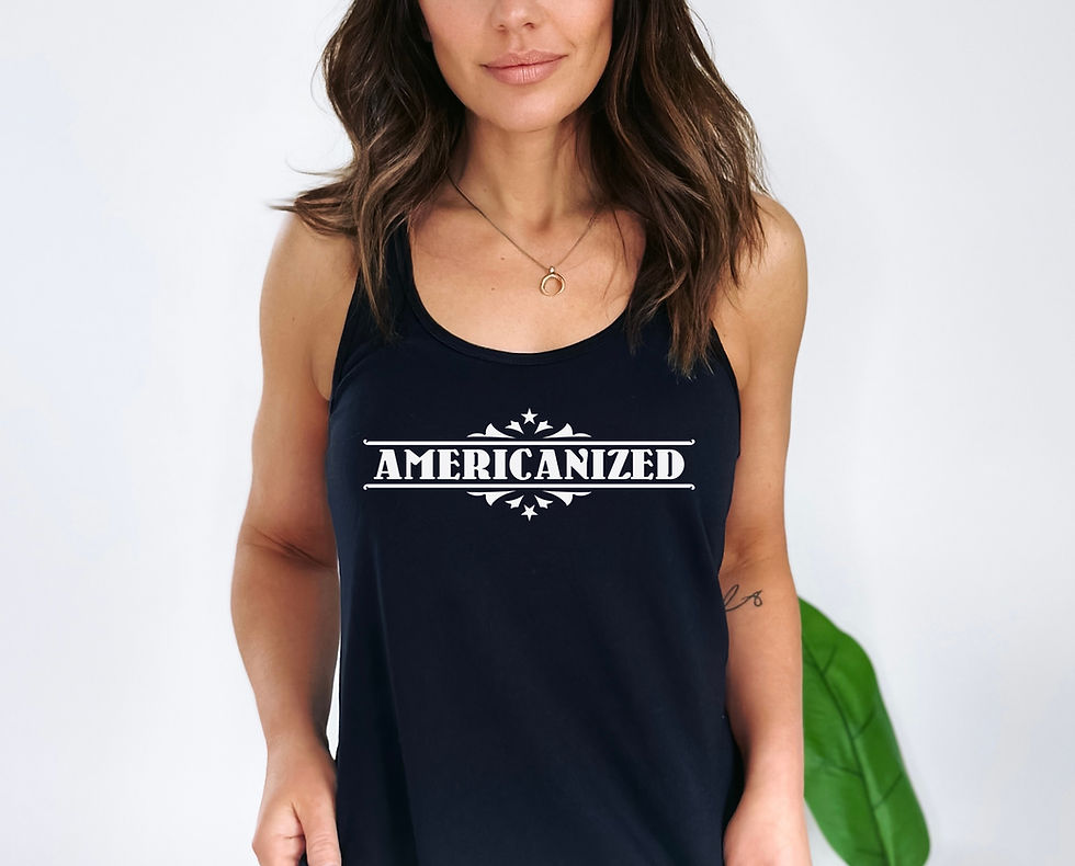Thumbnail: Americanized Racerback Tank Top