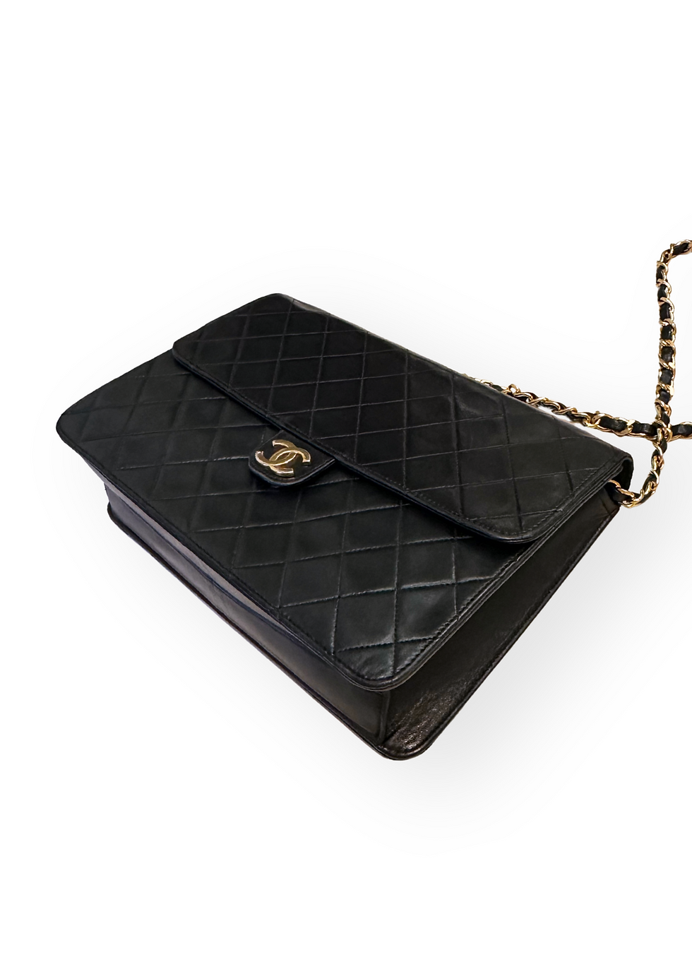 Miniatura: Chanel Quilted Leather Single Flap