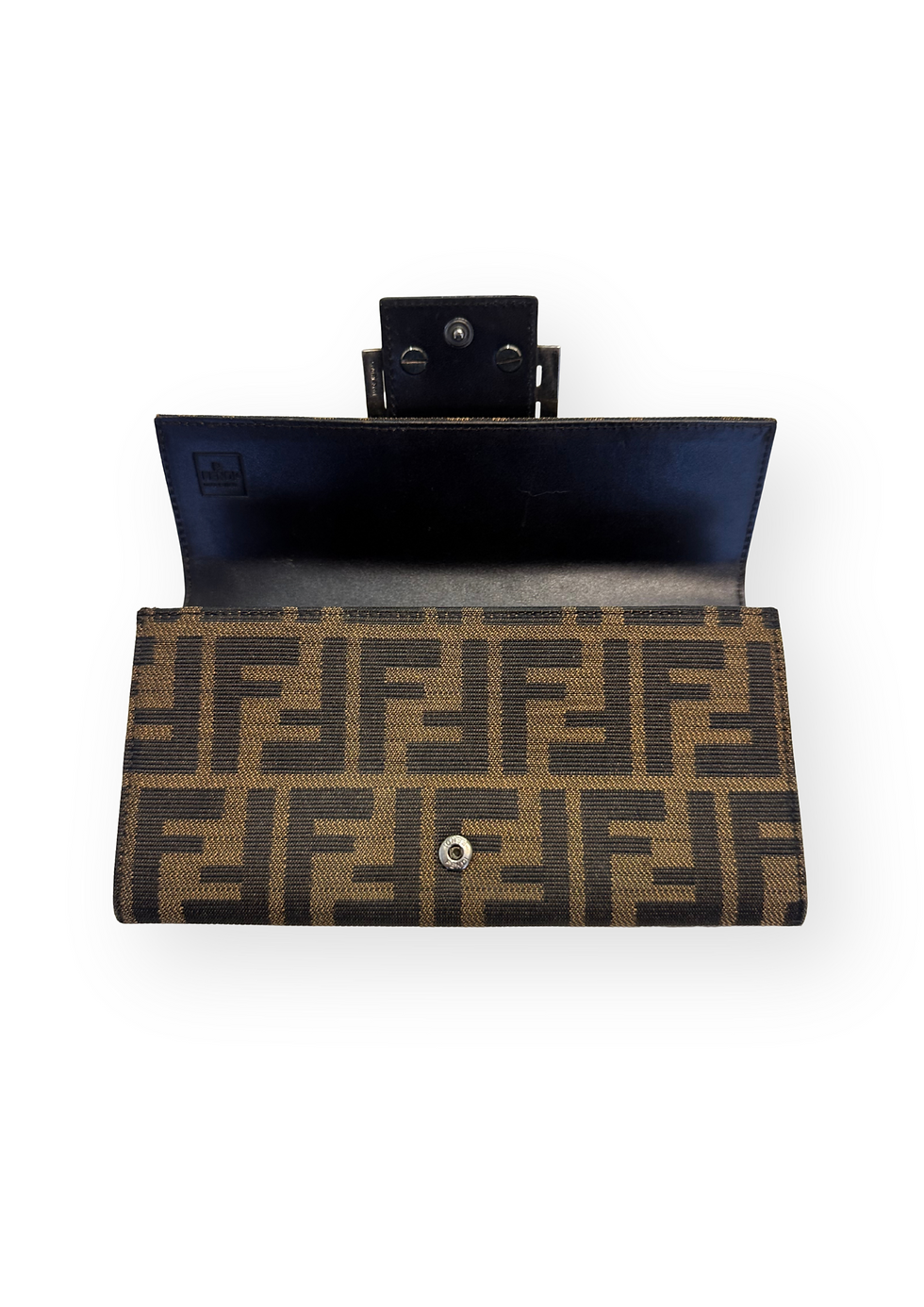 Miniatura: FENDI Zucca Canvas Long Wallet
