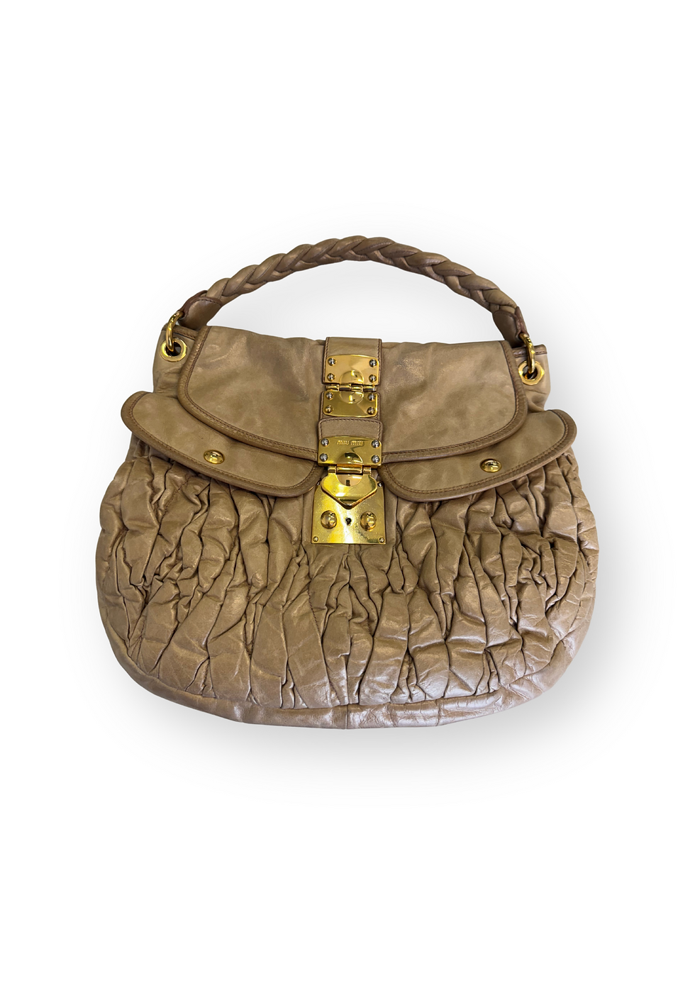 Miniatura: Miu Miu Matelasse Coffer Bag