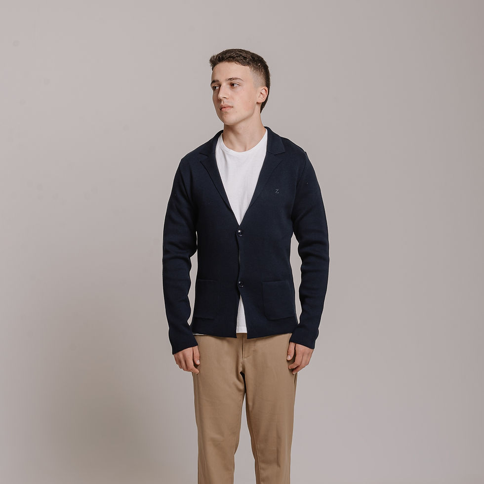 Miniatura: Blazer de tricô