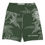Thumbnail: Botanical Yoga Shorts (Forest Green)