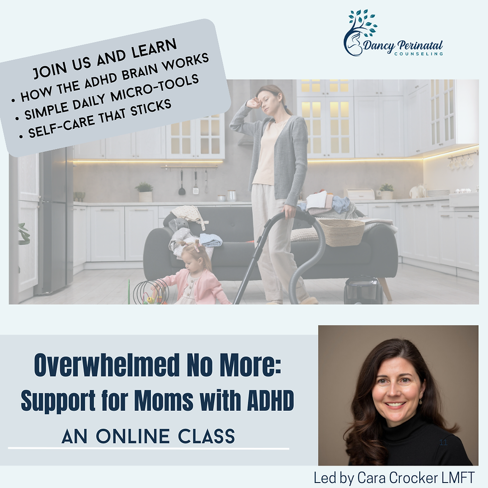 Overwhelmed No More: Support for Moms with ADHD