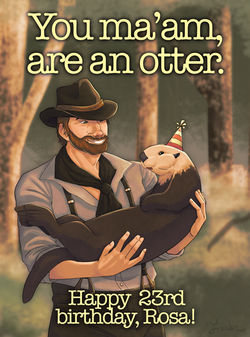 🥇 [109a] You ma’am, are an otter.