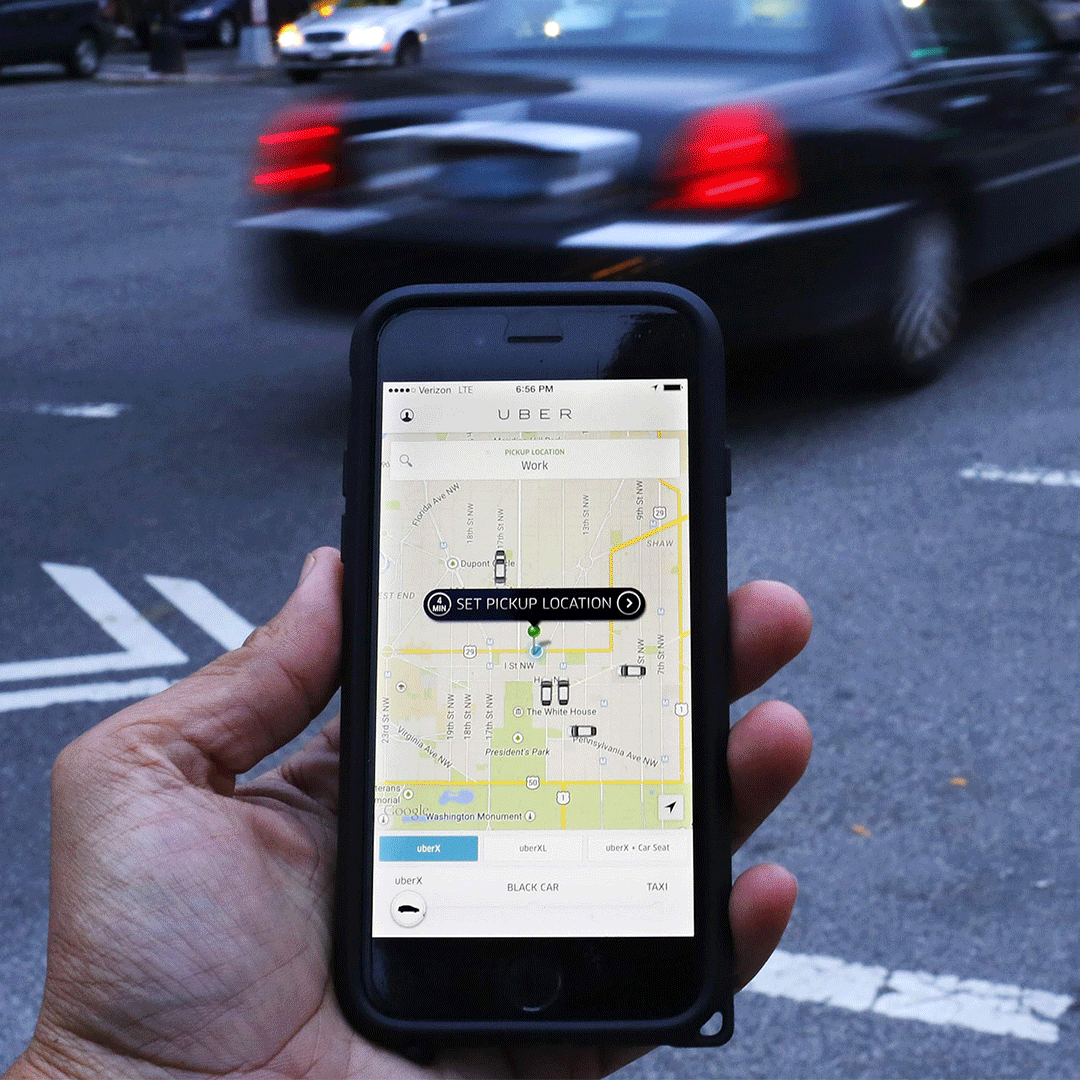 Uber Project Animation