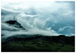La Rhune vue d'Ascain