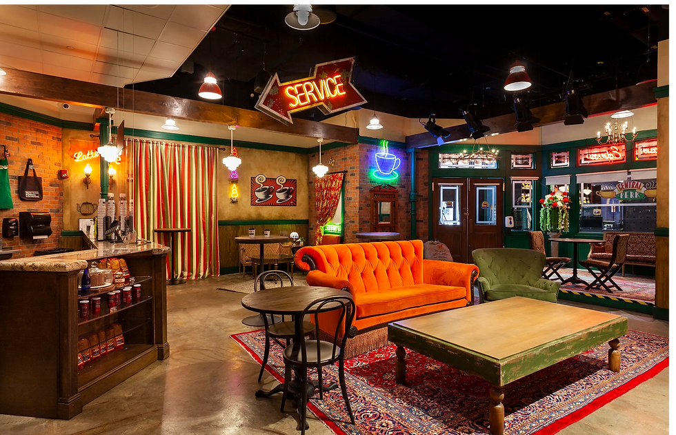 The set of the Friends Experience