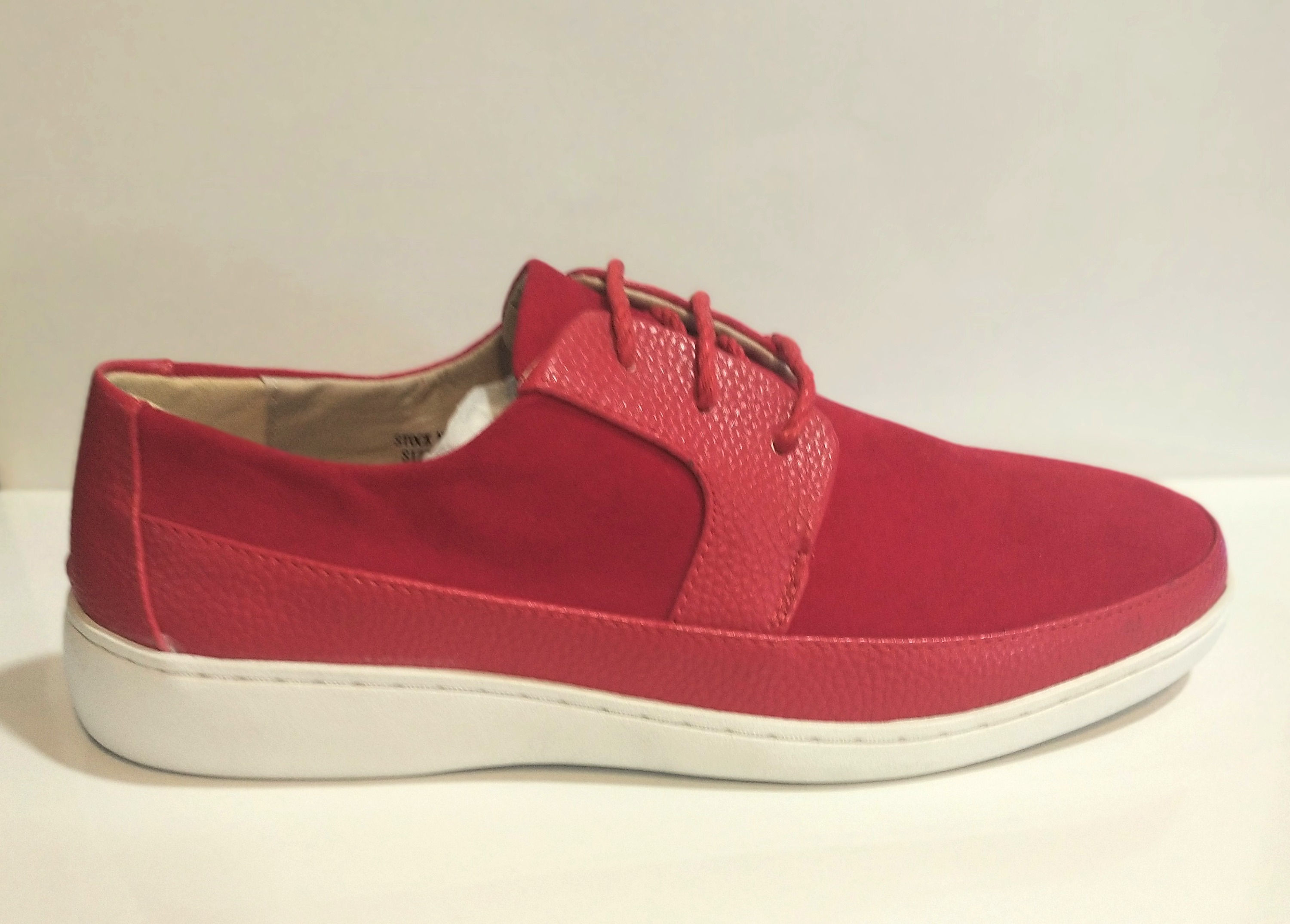 Red NYC casual Shoes
