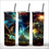Thumbnail: Three tumblers displaying fantasy artwork of dragons, castles, and vibrant skies.