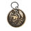 Thumbnail: Wolf - Wood Laminate Medallion Keychain