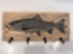Rainbow Trout Wall-Mounted Key Hanger Organizer