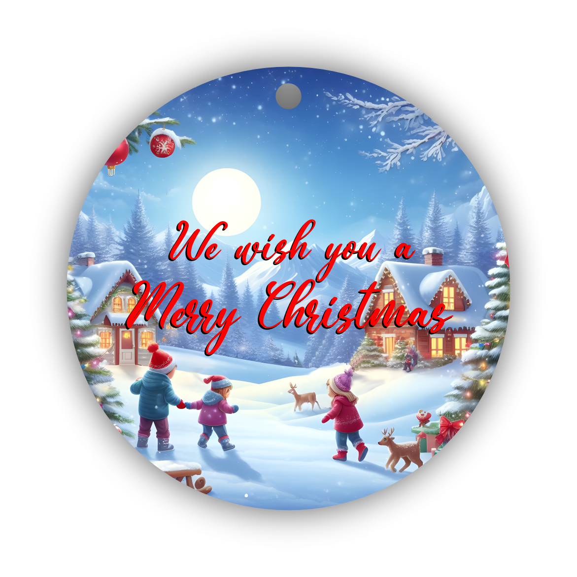 We Wish You A Merry Christmas on Back