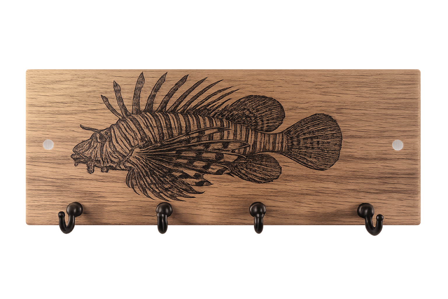 Lionfish - Wood Key Hanger