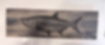 Hand-carved wooden tarpon fish wall decor on wood plank