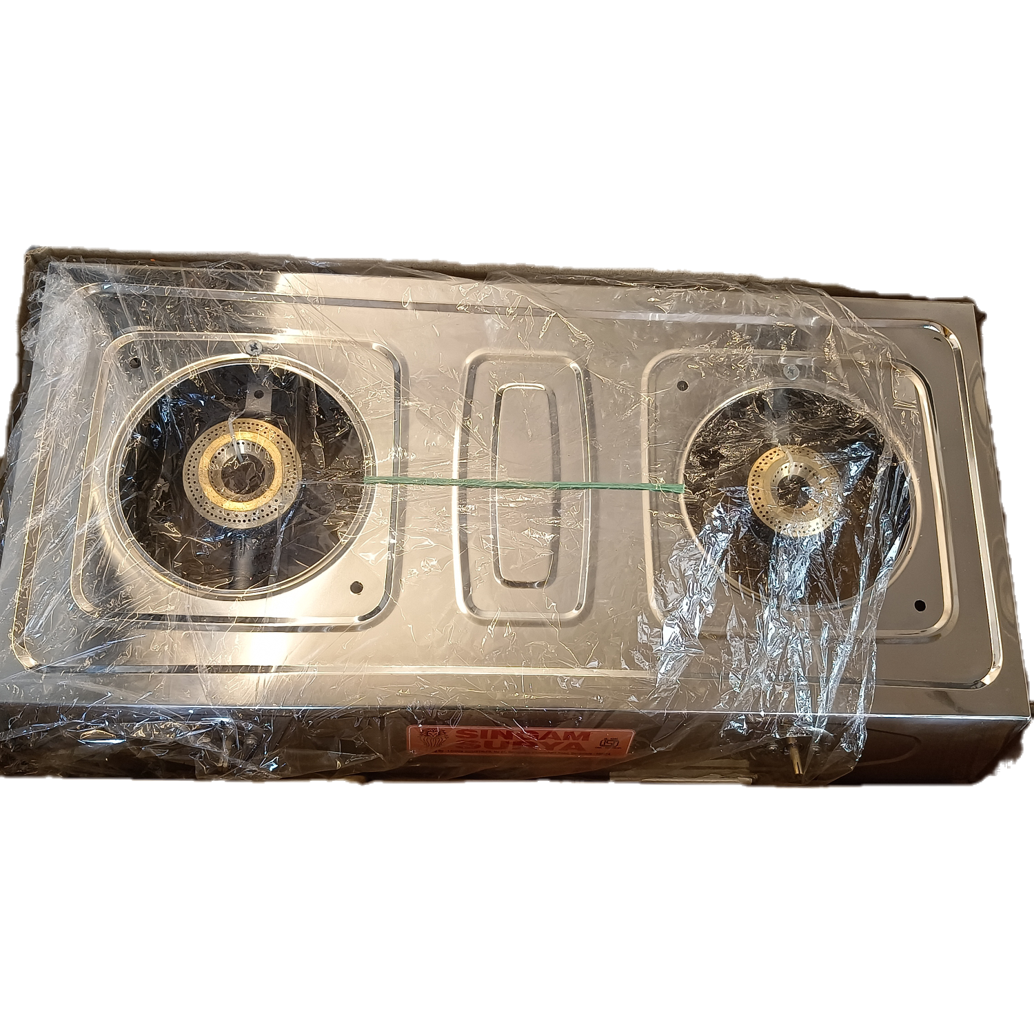 SS 2 Burner Gas Stove - Regular