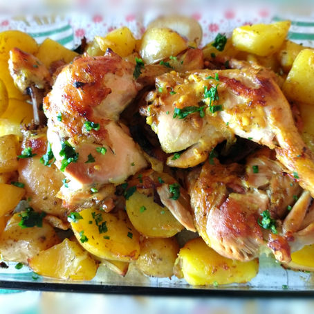FRANGO ASSADO DE PÁSCOA