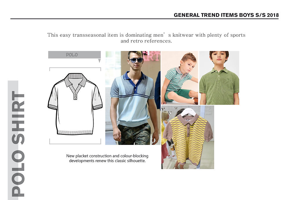 KEY ITEMS GIRLS AND BOYS SS18-08