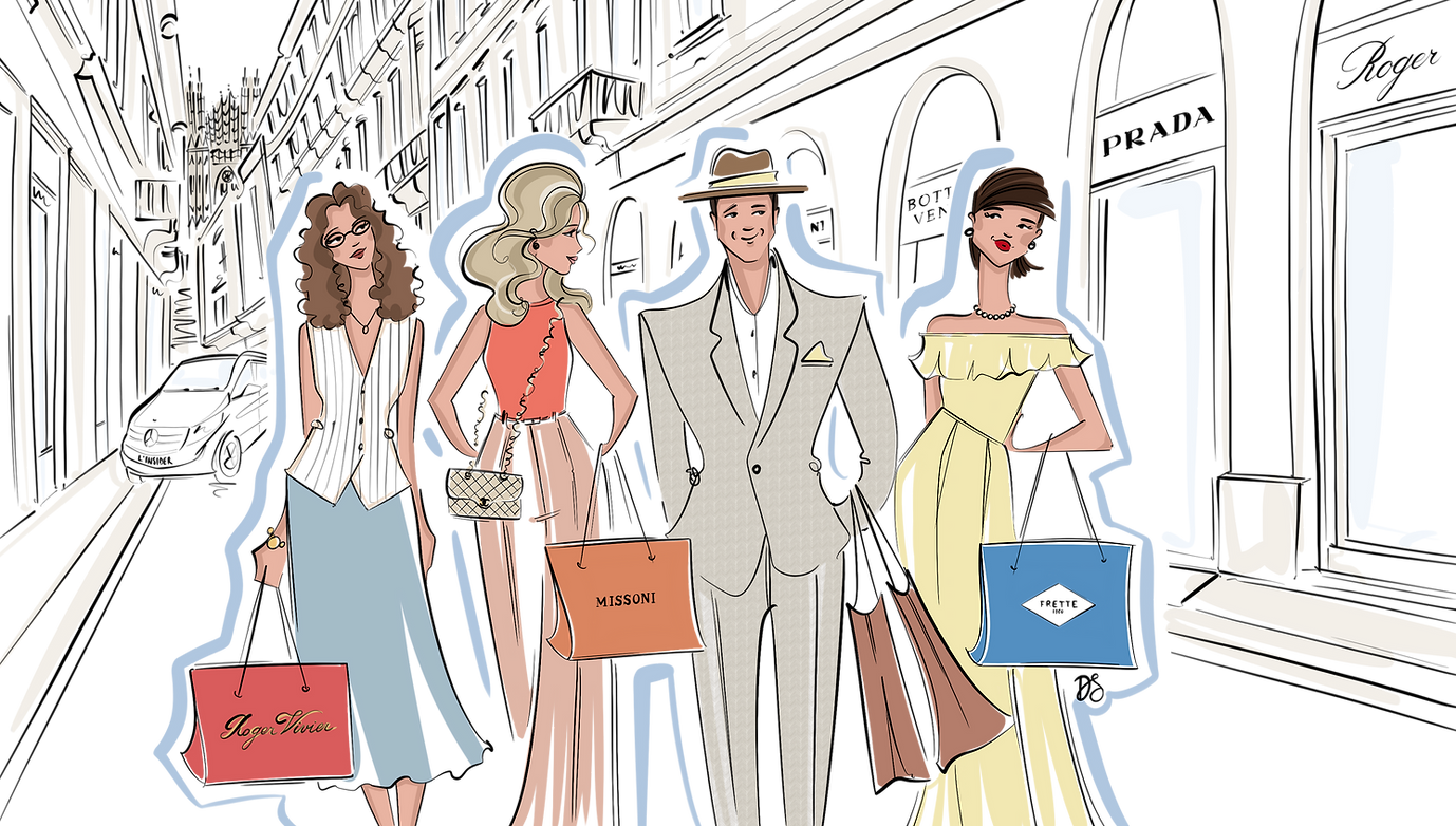 L'Insider Shopping Graphic