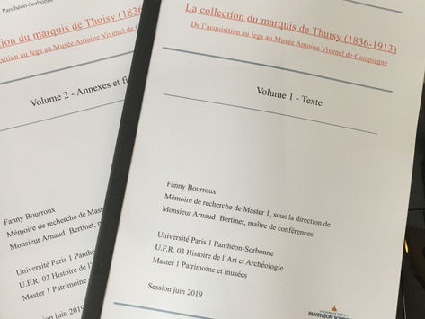 Soutenance de mémoire