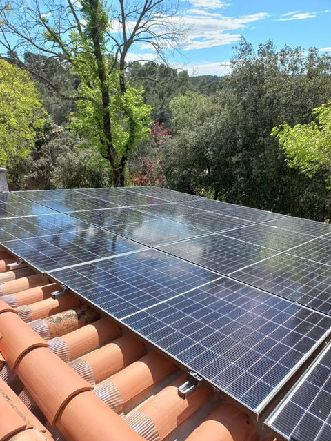 Installation panneau photovoltaïque