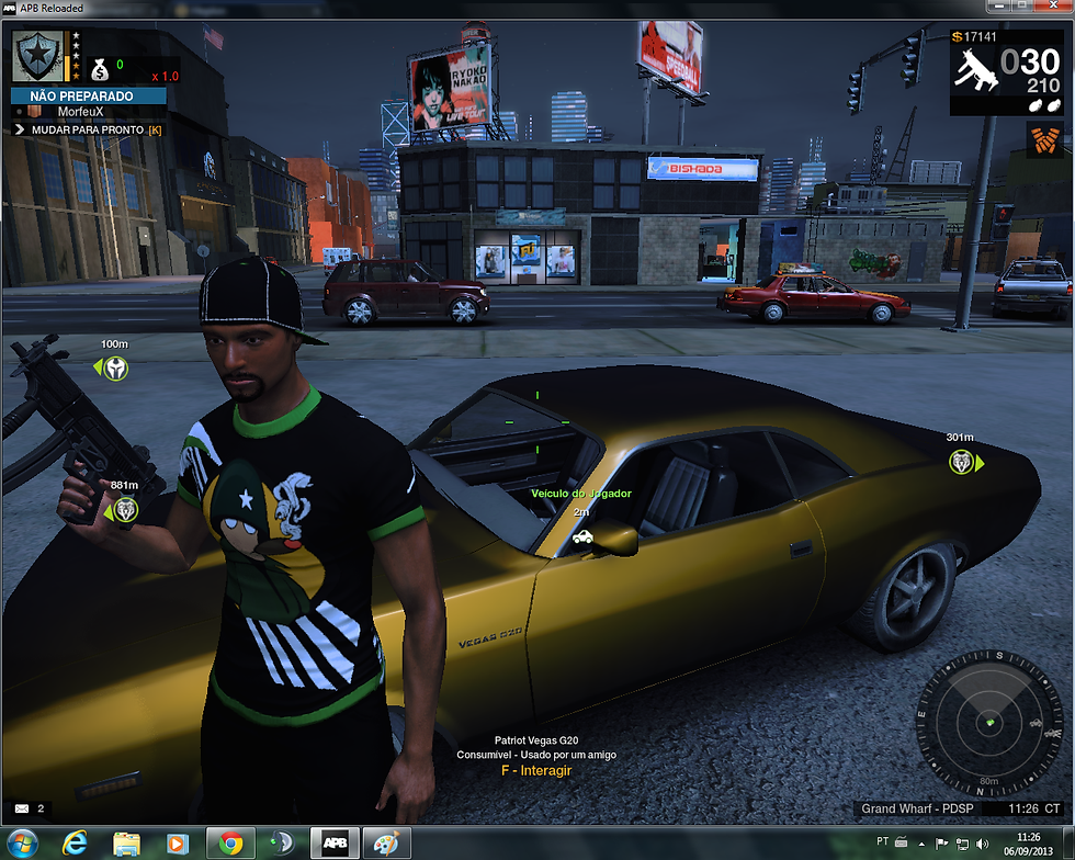 Morffeu e seu carro em APB Reload.png