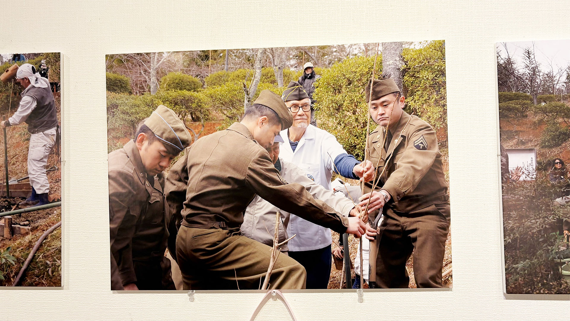 Scene from the 2018 replanting ceremony. 
