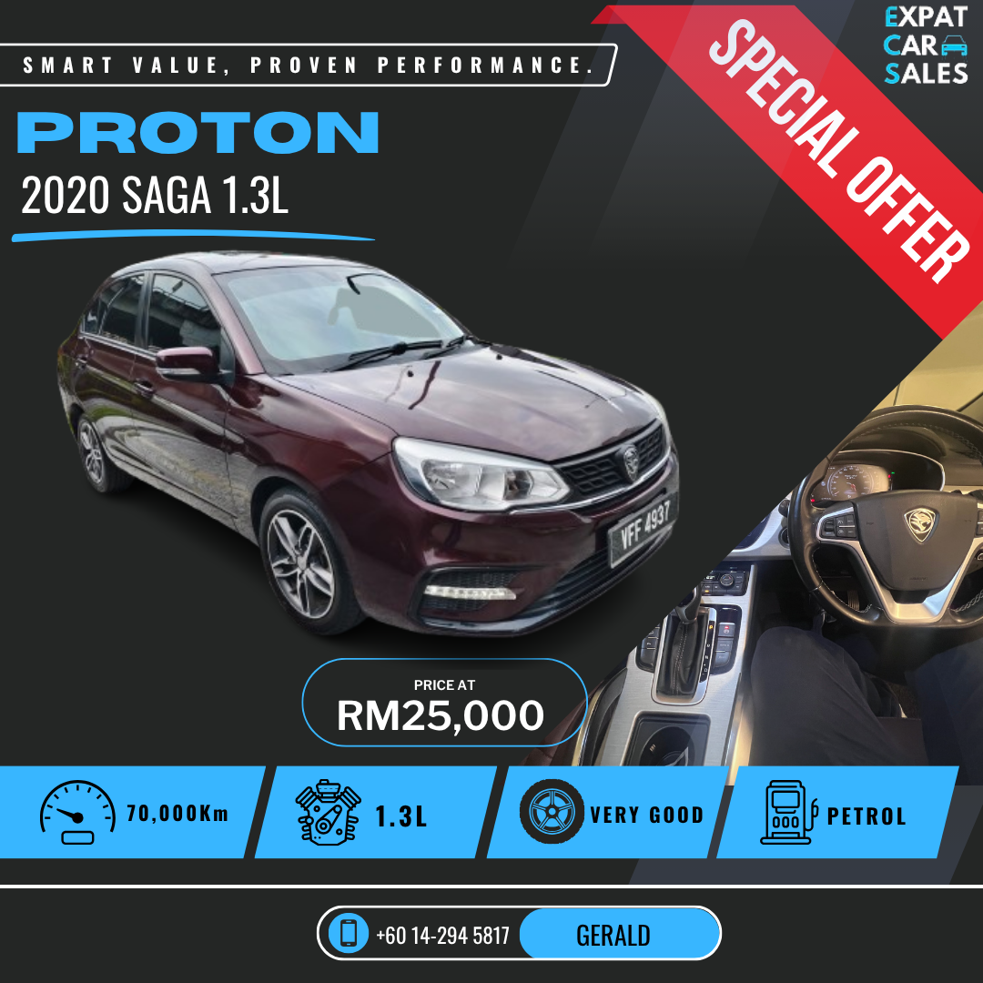 2020 Proton Saga 1.3L