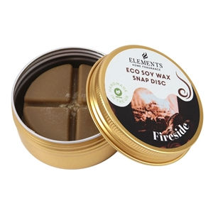 Soy Wax Melt Snap Disc - Fireside