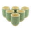 Thumbnail: 6 Herbal Tea Cups - Green Mosaic