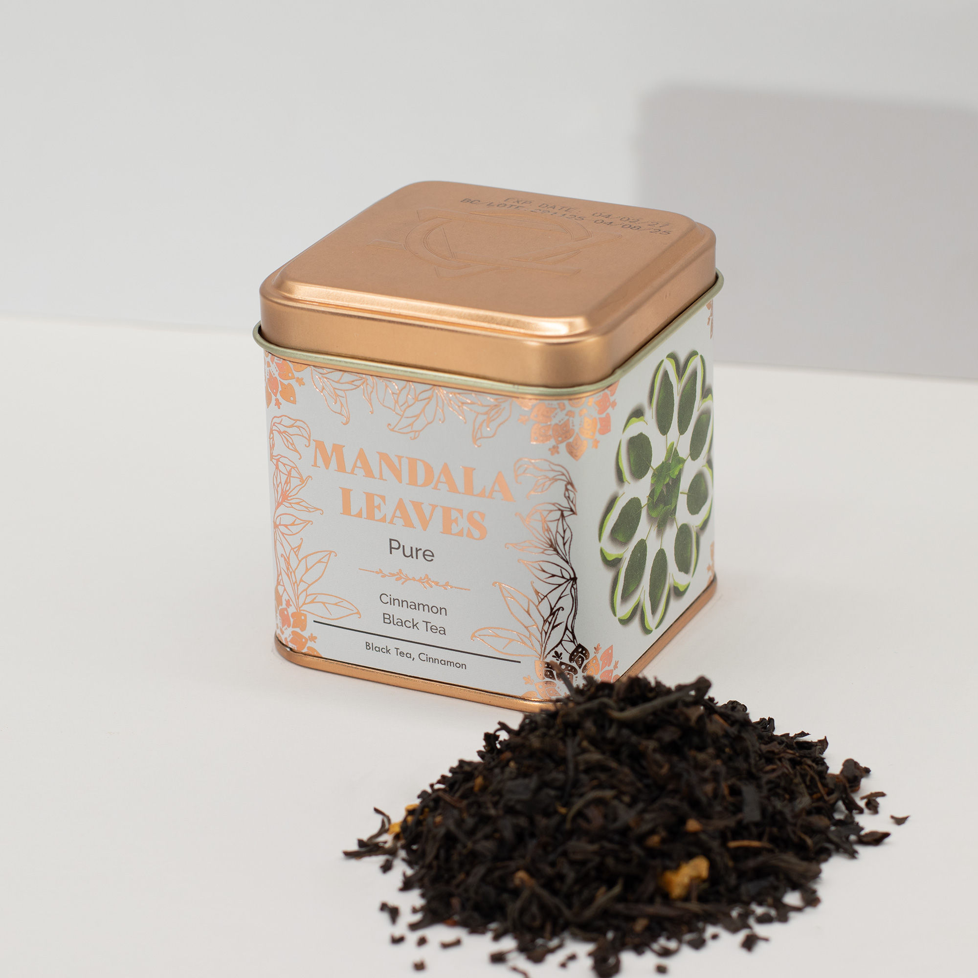 Mandala Leaves Cinnamon Black Tea