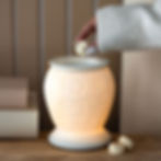 White Ceramic Elephant Electric Oil Burner