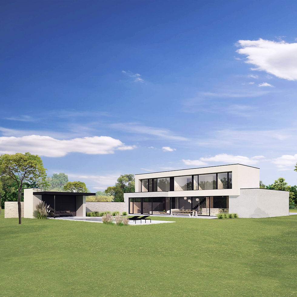 modere woning te Hasselt - Architectenbureau Van den Abbeele & Sepulchre bv