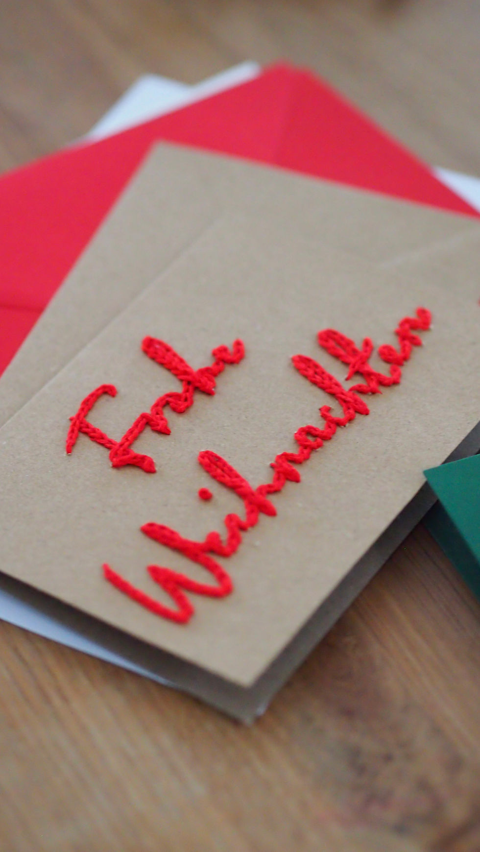 Miniaturbild: Stickvorlage Weihnachtskarten