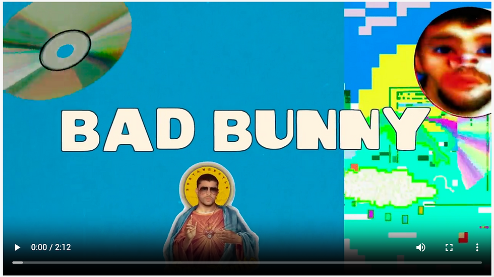 portada de disco de Bad Bunny