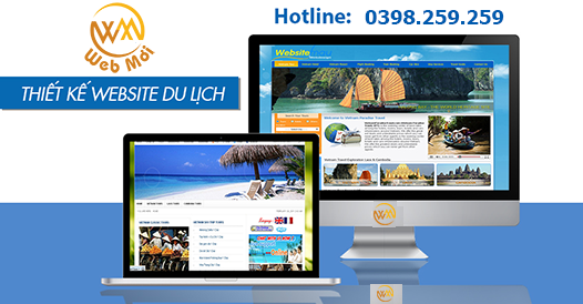 Thiết kế website du lịch