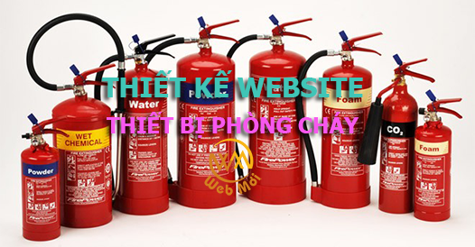 Thiết kế website Bán Thiết bị Phòng cháy, Chữa cháy