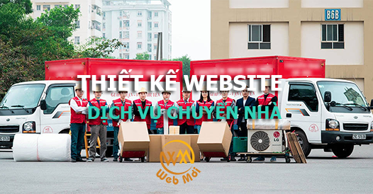 Thiết kế website Dịch vụ Chuyển nhà Trọn gói
