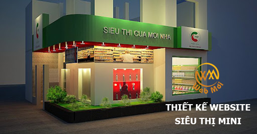 Thiết kế website Siêu thị Mini