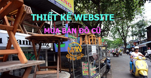 Thiết kế website Mua bán Đồ Cũ