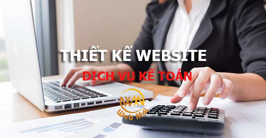 Thiết kế website dịch vụ kế toán