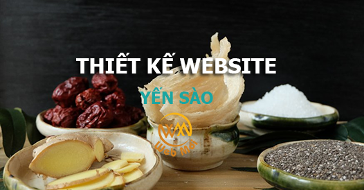 Thiết kế website Bán Yến Sào