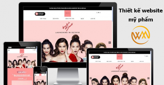 Thiết kế website Bán Mỹ Phẩm