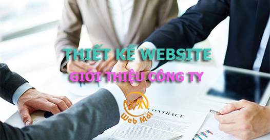 Thiết kế web giới thiệu Công ty Doanh nghiệp
