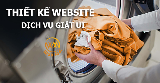 Thiết kế website dịch vụ giặt ủi