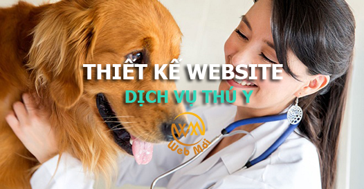 Thiết kế website dịch vụ thú y