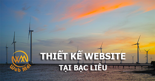 Thiết kế website tại Bạc Liêu