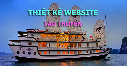 Thiết kế website tàu thuyền